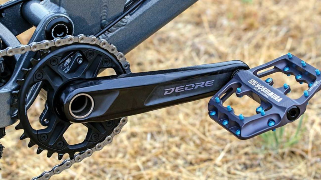 pedalier de una bicicleta